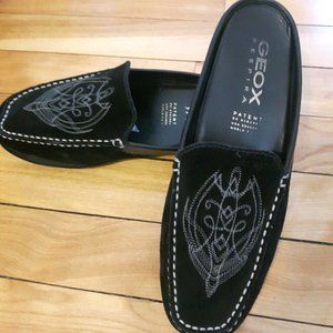 Geox Suade slip on shoes